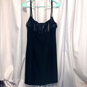 Black Hugo Buscati knee length dress size 6